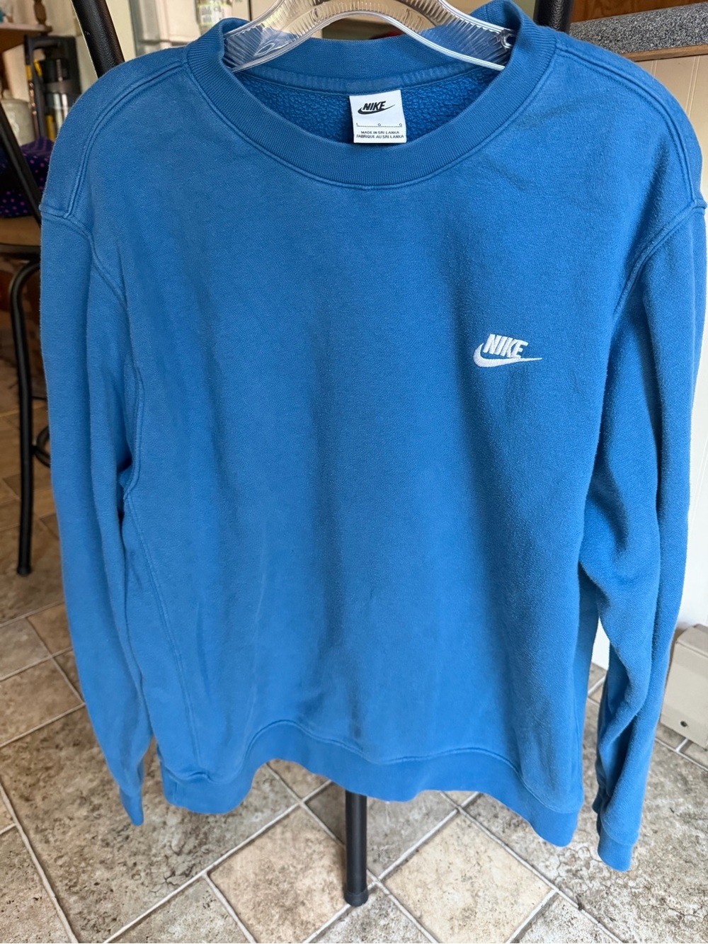 Nike Men’s Blue Crewneck Sweatshirt